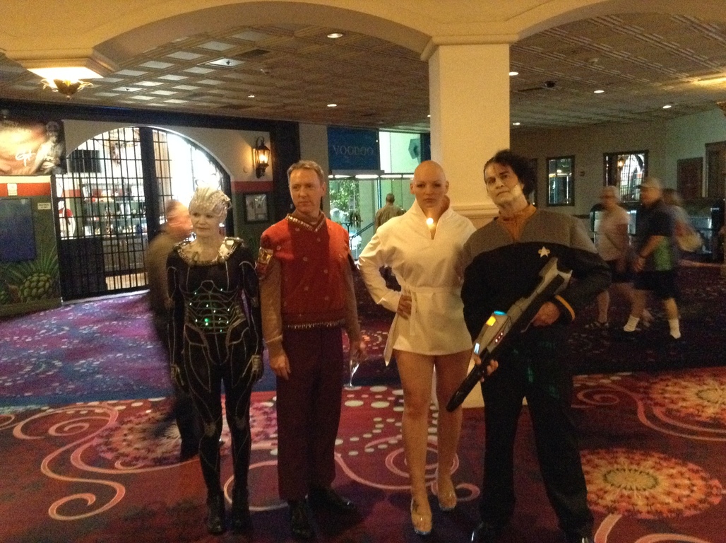 Borg Queen and Data Costumes